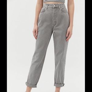 BDG Urban Outfitters grey mom high-rise jeans